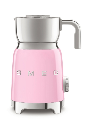Mælkeskummer, pink - Smeg