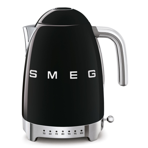 Kedel med temperaturindstilling, sort - Smeg