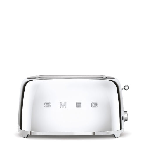 Brødrister, 4 skiver, lange rum - Smeg - Rustfrit stål