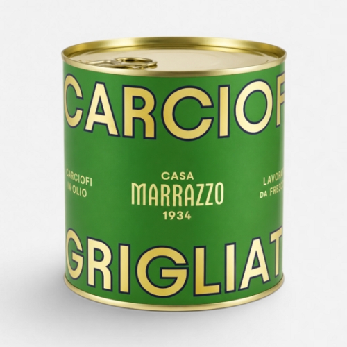 Grillet Artiskok i Stykker, Carciofi Grigliati, 750 g - Casa Marrazzo