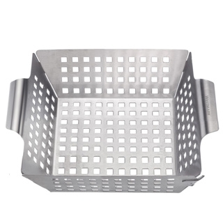 Perforeret grillkurv i rustfrit stål, 21,5 x 26,5 cm - Westmark