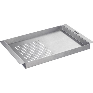 Grillplade i rustfrit stål 2 i 1, 34 x 23 cm - Westmark