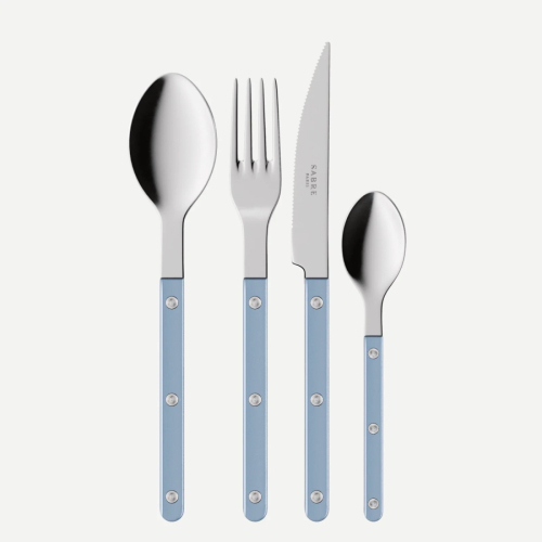 Bestiksæt, 4 dele, Bistrot Pearly, Light blue - Sabre Paris