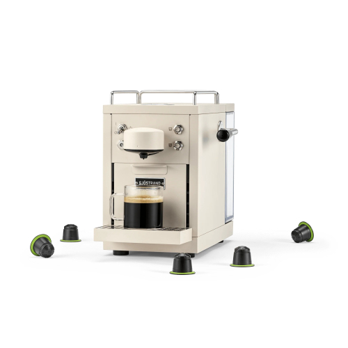 Kapselmaskine, Den originale espressokapselmaskine, Beige - Sjöstrand