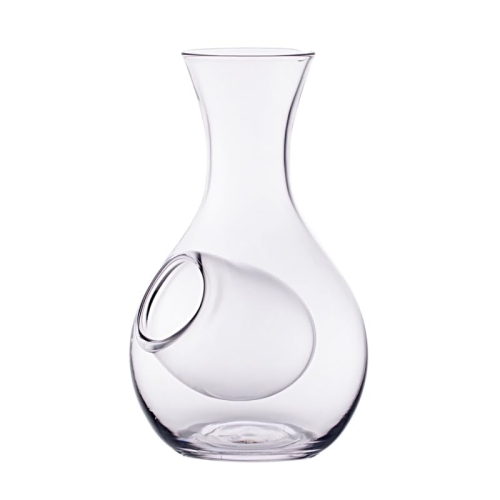 Sakekaraffel i glas med islomme, 35 cl