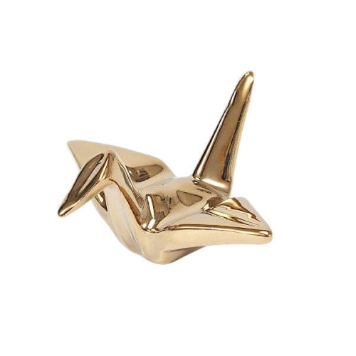Spisepindeholder, trane, guld