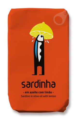 Sardiner i olivenolie, Citron, 120 g - Sardinha