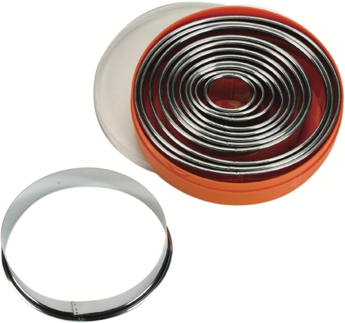 Ovalformede udstikkere, sæt med 12 dele - Schneider