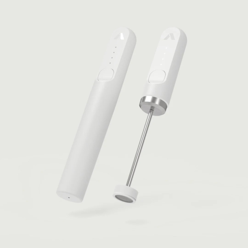 Subminimal NanoFoamer Lithium mælkeskummer, hvid
