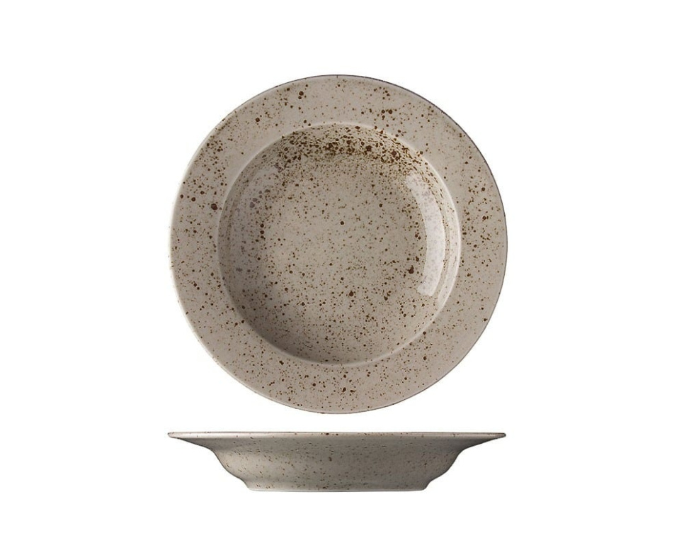 Dyb tallerken, 22 cm, Lifestyle Natural - Lilien i gruppen Borddækning / Tallerkener, Skåle og Fade / Tallerkener hos The Kitchen Lab (1069-12024)