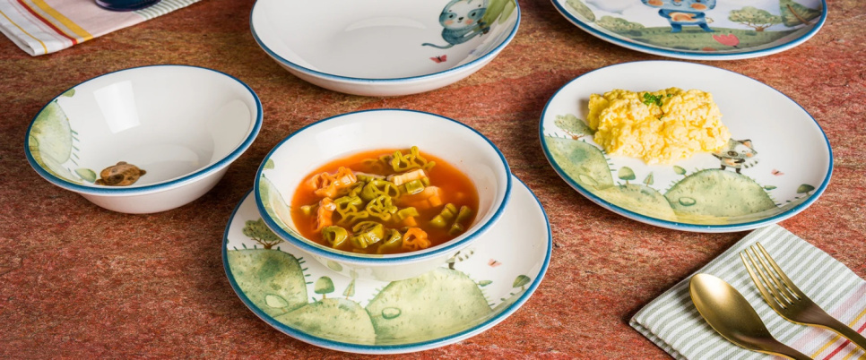 Tallerken 21 cm, Minimeals - Bonna