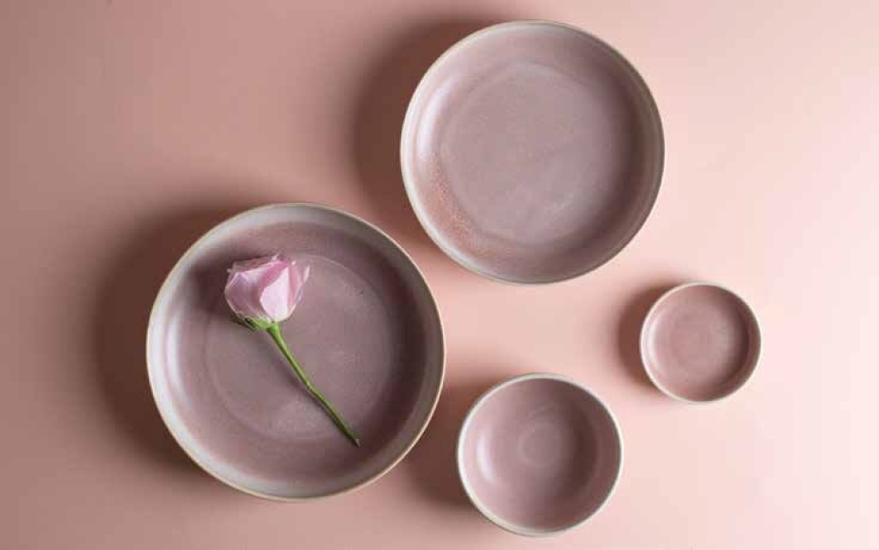 Dyb tallerken 27 cm, Pink pott- Bonna Dyb tallerken 27 cm, Pink pott- Bonna