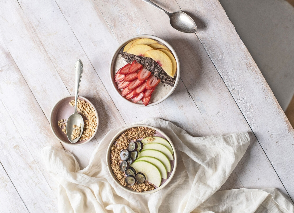 Skål 14 cm, pink potte - Bonna Skål 14 cm, pink potte - Bonna