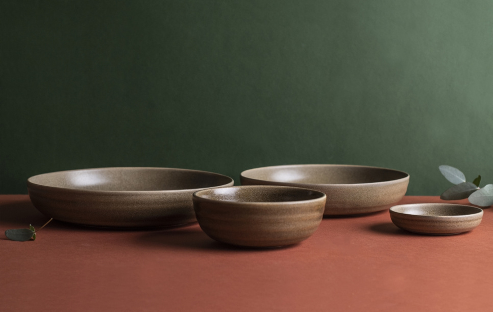 Dyb tallerken 22 cm, Terra Pott - Bonna