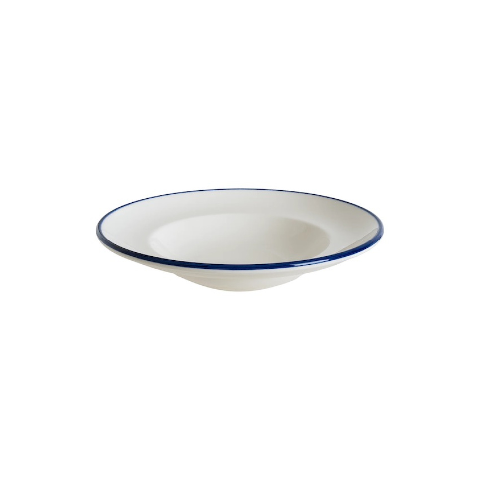 Dyb tallerken 24 cm, Gourmet Linea Blue - Bonna i gruppen Borddækning / Tallerkener, Skåle og Fade / Tallerkener hos The Kitchen Lab (1069-31819)