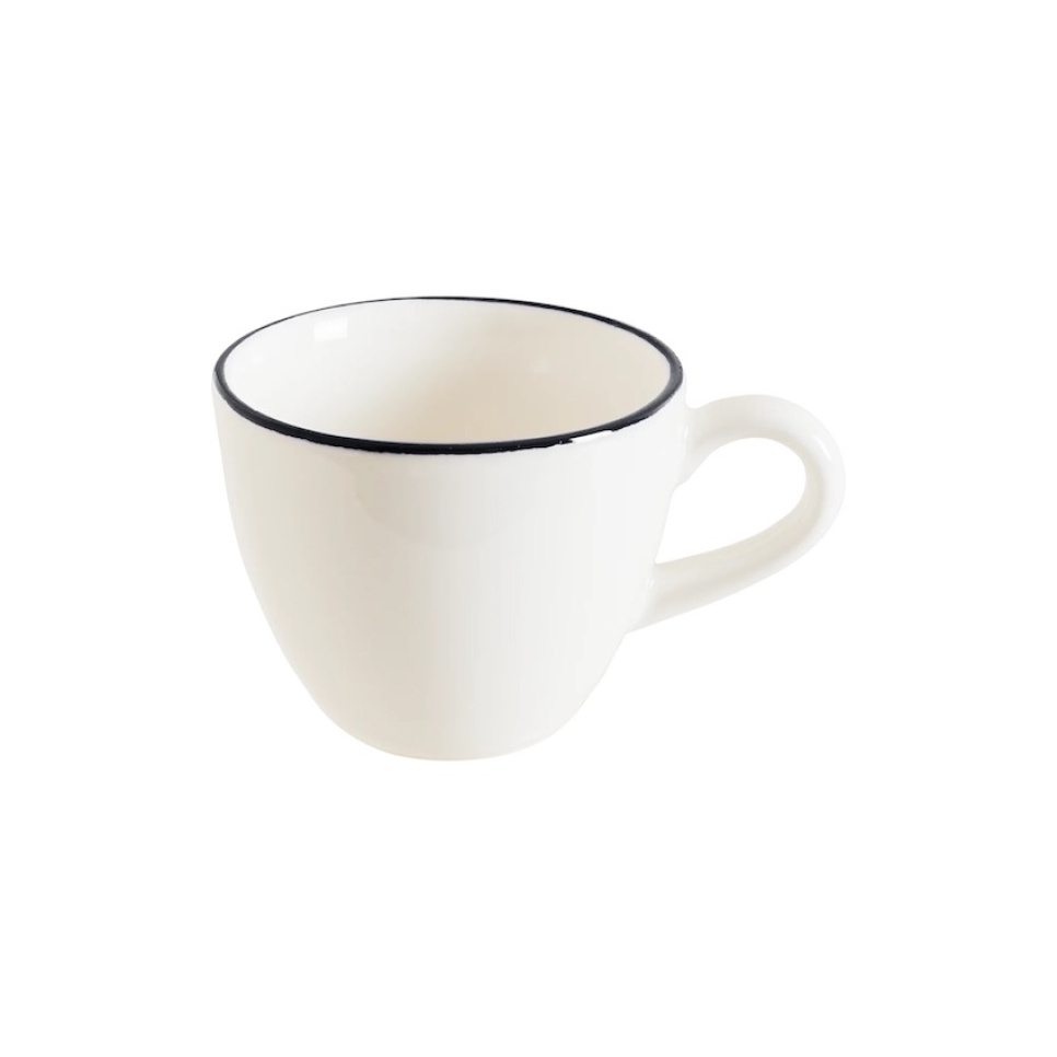 Espressokop 8cl, Rita Linea Black - Bonna i gruppen Te & Kaffe / Kaffe tilbehør / Kaffekopper hos The Kitchen Lab (1069-31834)