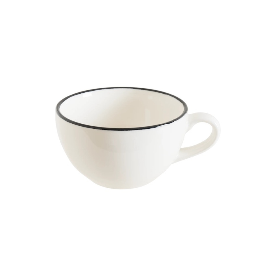 Kaffekop 23 cl, Rita Linea Black - Bonna i gruppen Te & Kaffe / Kaffe tilbehør / Kaffekopper hos The Kitchen Lab (1069-31840)