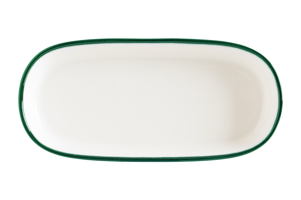 Fad 15 x 8,5 cm, Gourmet Linea Green - Bonna i gruppen Borddækning / Tallerkener, Skåle og Fade / Fad hos The Kitchen Lab (1069-34982)