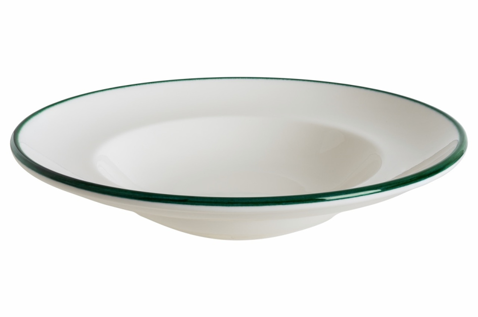 Dyb Tallerken 24 cm, Gourmet Linea Green - Bonna