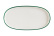 Fad 24 x 11 cm, Gourmet Linea Green - Bonna