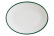 Serveringsfad 36 x 28 cm, Moove Linea Green - Bonna