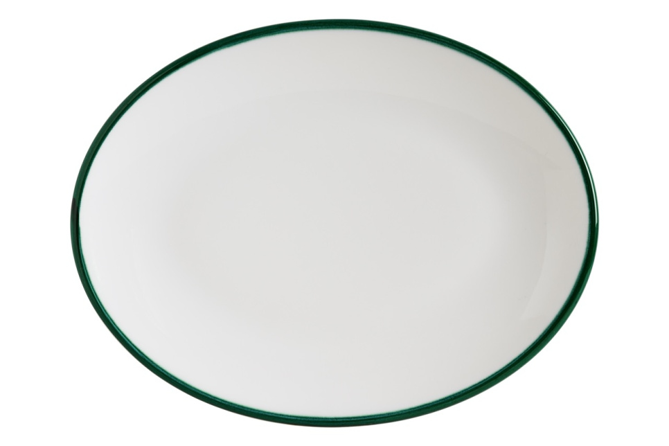 Serveringsfad 36 x 28 cm, Moove Linea Green - Bonna i gruppen Borddækning / Tallerkener, Skåle og Fade / Fad hos The Kitchen Lab (1069-34990)