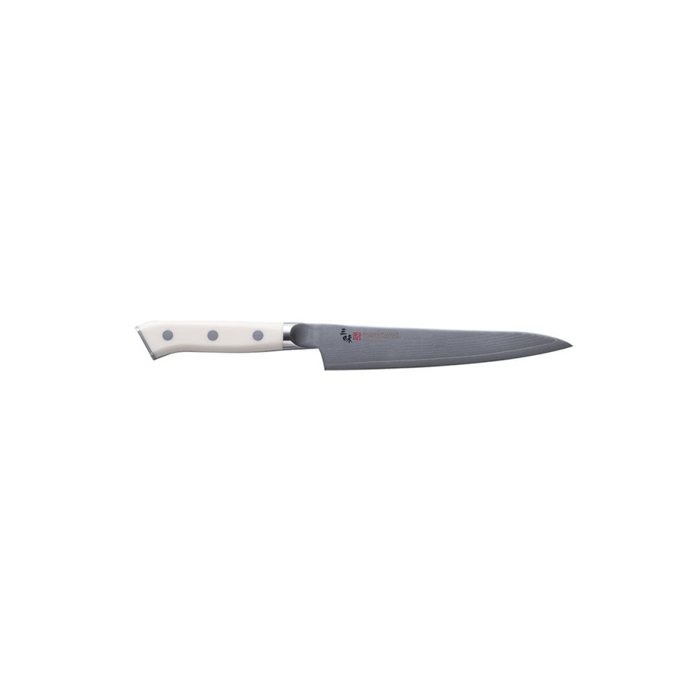 Petty 15 cm, Classic Damascus Corian - Mcusta/Zanmai i gruppen Madlavning / Køkkenknive / Knive til alle formål hos The Kitchen Lab (1070-11665)