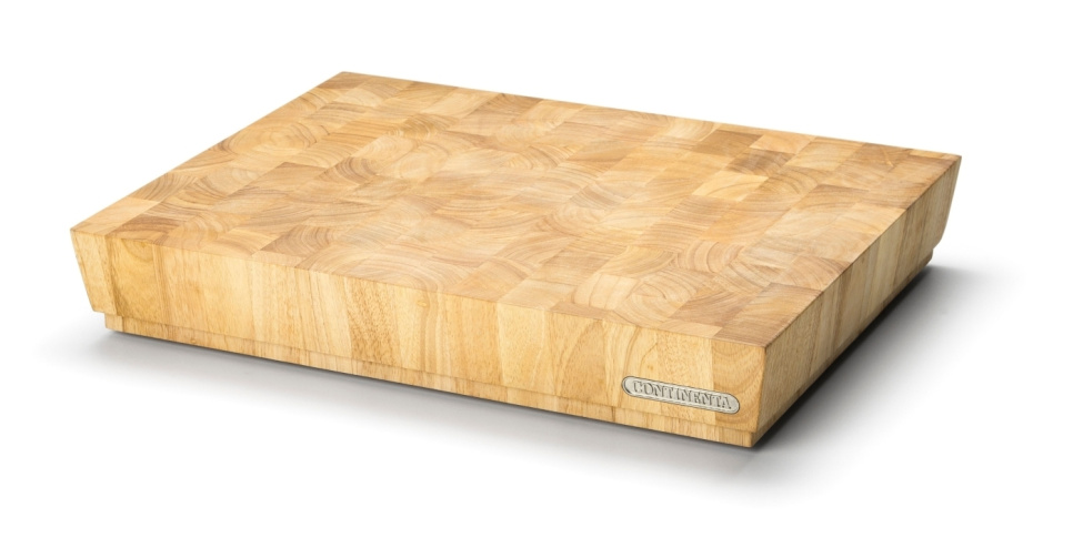 Skærebræt Gummitræ, 48x36x7,3 cm - Continenta i gruppen Madlavning / Køkkenredskaber / Skærebrætter hos The Kitchen Lab (1070-13393)