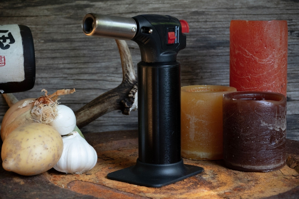 Gasbrænder Flame King, sort - Satake