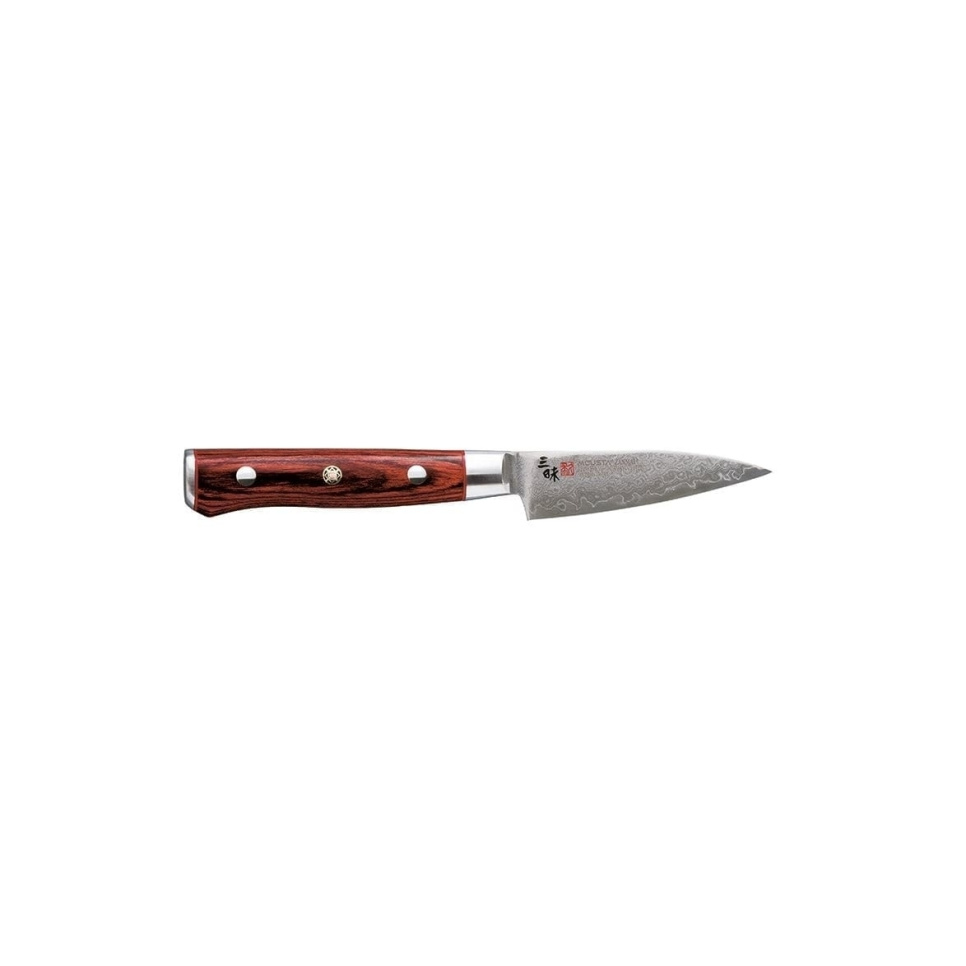 Petty, 9cm, Flame Damaskus - Mcusta/Zanmai i gruppen Madlavning / Køkkenknive / Knive til alle formål hos The Kitchen Lab (1070-17357)