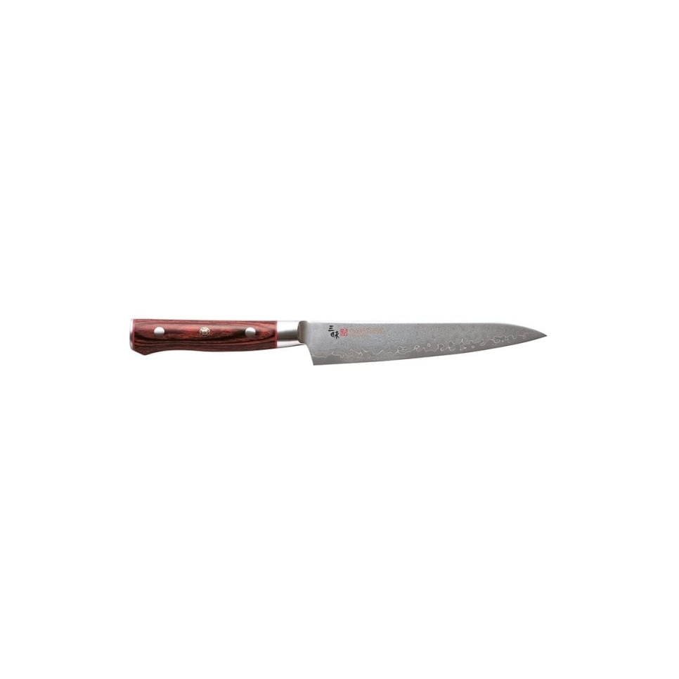 Petty, 15cm, Flame Damaskus - Mcusta/Zanmai i gruppen Madlavning / Køkkenknive / Knive til alle formål hos The Kitchen Lab (1070-17358)