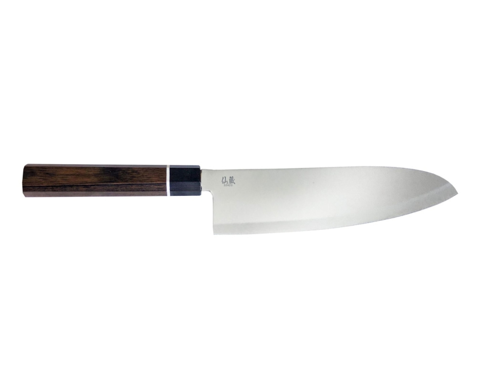 Santoku, 17 cm, GinIro - Satake i gruppen Madlavning / Køkkenknive / Grøntsagsknive hos The Kitchen Lab (1070-25361)