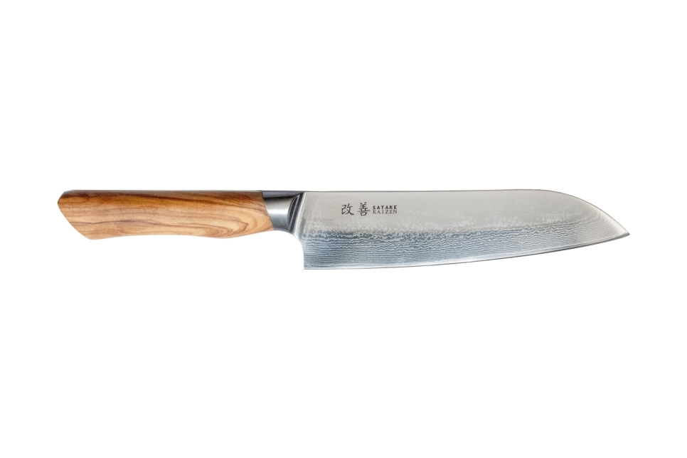 Santoku, 18 cm, Kaizen - Satake i gruppen Madlavning / Køkkenknive / Santoku knive hos The Kitchen Lab (1070-25809)