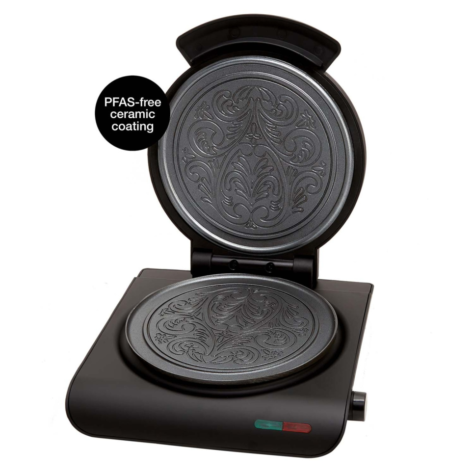 Krumkagejern - Åviken i gruppen Køkkenmaskiner / Varme & Koge / Vaffel jern hos The Kitchen Lab (1070-28361)