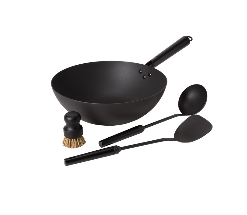 Wok-set - Satake i gruppen Madlavning / Stegepande / Wokpander hos The Kitchen Lab (1070-29460)