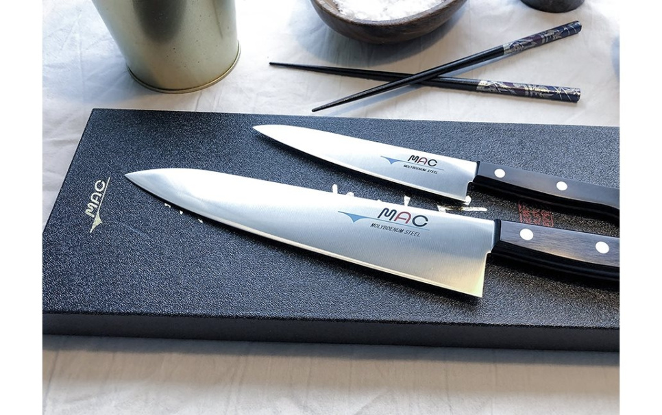 Knivsæt, to knive i gaveæske, Chef - MAC Knivsæt, to knive i gaveæske, Chef - MAC