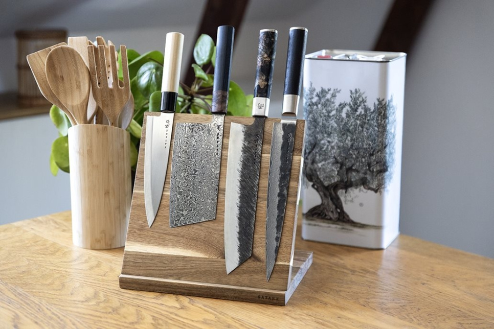 Magnetisk knivstativ, Akacie - Satake