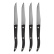 Grillknive Palermo Curve, 4-pak - Exxent