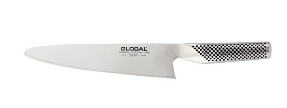 Global G-1 Kokkekniv 21 cm, afrundet spids i gruppen Madlavning / Køkkenknive / Kokkeknive hos The Kitchen Lab (1073-10390)