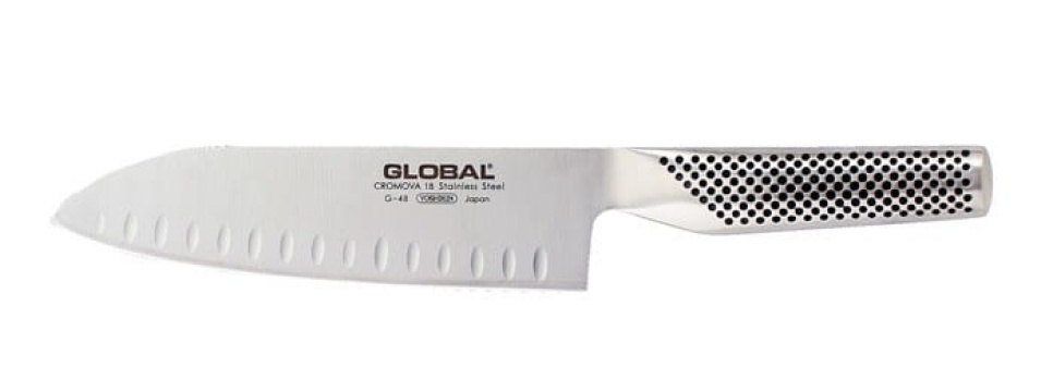 G-48 Santoku olivenmalet 18cm i gruppen Madlavning / Køkkenknive / Santoku knive hos The Kitchen Lab (1073-10423)