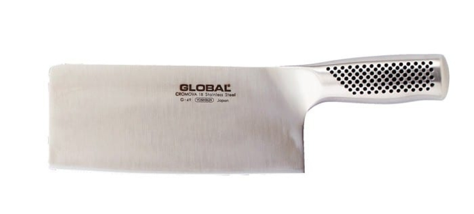 Kinesisk grøntsagshakke, 18 cm - Global G-49 i gruppen Madlavning / Køkkenknive / Grøntsagsknive hos The Kitchen Lab (1073-10424)