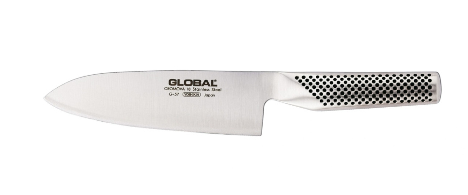 Global G-57 Santoku kniv 16cm i gruppen Madlavning / Køkkenknive / Santoku knive hos The Kitchen Lab (1073-10428)
