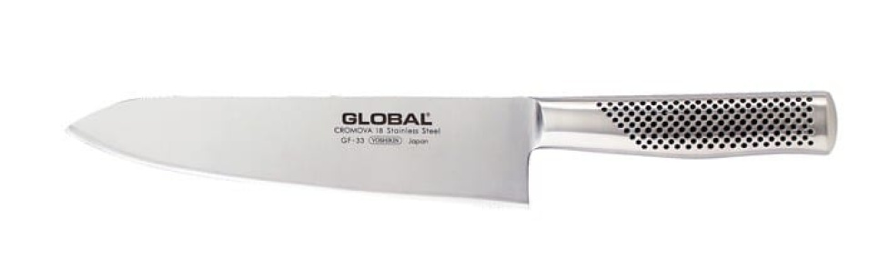 Global GF-33 Smedet kokkekniv, 21 cm i gruppen Madlavning / Køkkenknive / Kokkeknive hos The Kitchen Lab (1073-10444)