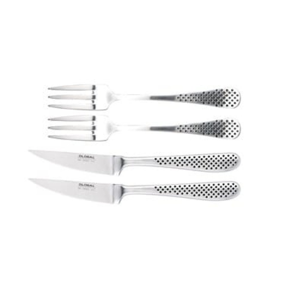 Globalt bestiksæt med 2 gafler og 2 knive i gruppen Borddækning / Bestik / Bestik sæt hos The Kitchen Lab (1073-10489)