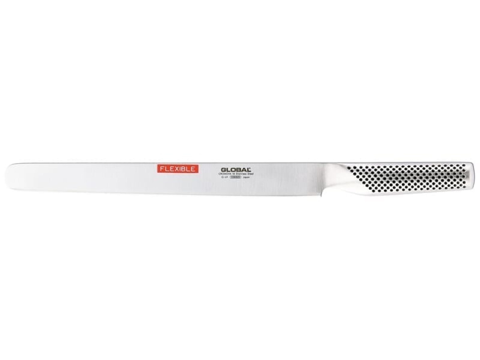 Global G-69 Fleksibel lakse- og skinkekniv, 27 cm i gruppen Madlavning / Køkkenknive / Lakse & skinke knive hos The Kitchen Lab (1073-11420)