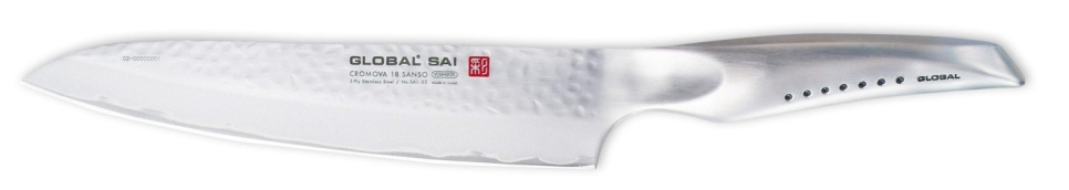Skyttekniv, 21 cm - Global Sai i gruppen Madlavning / Køkkenknive / Trancherkniv hos The Kitchen Lab (1073-11708)