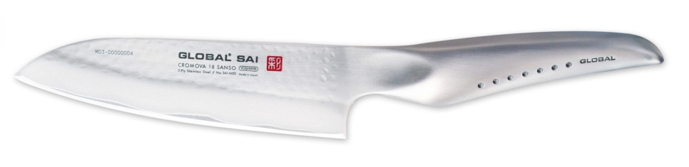 Santoku kniv 13,5 cm - Global Sai i gruppen Madlavning / Køkkenknive / Santoku knive hos The Kitchen Lab (1073-11722)