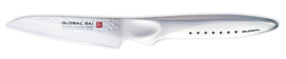 Skærekniv lige 9cm - Global Sai i gruppen Madlavning / Køkkenknive / Skæreknive hos The Kitchen Lab (1073-11728)