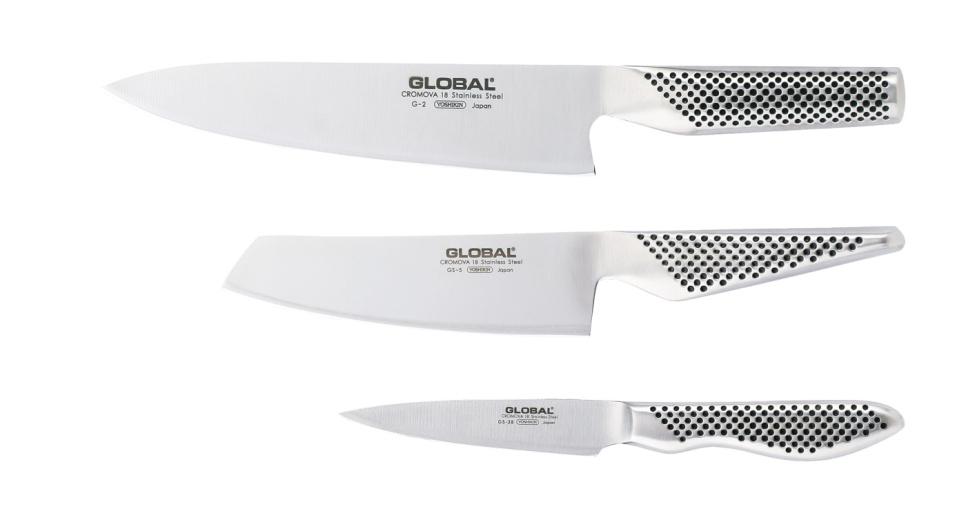 Globalt knivsæt med G-2, GS-5, GS-38 i gruppen Madlavning / Køkkenknive / Kniv-sæt hos The Kitchen Lab (1073-13369)