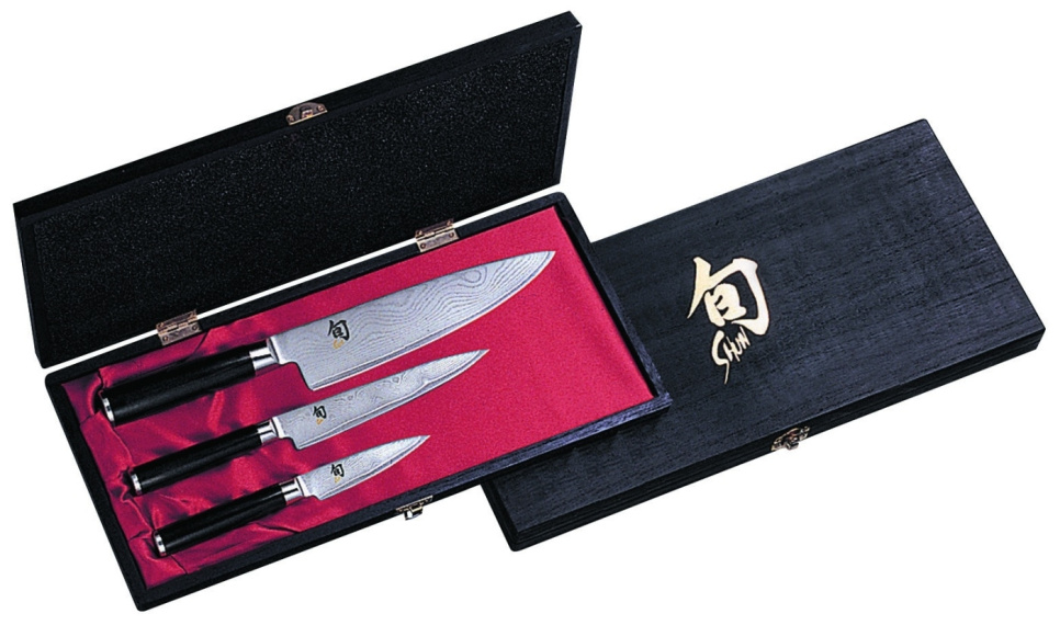 Knivsæt 3 dele KAI Shun Classic, DM-0700, 0701 & 0706 i gruppen Madlavning / Køkkenknive / Kniv-sæt hos The Kitchen Lab (1074-11646)